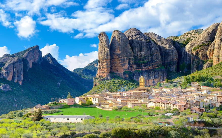 Mallos de Agüero, Huesca, Spain