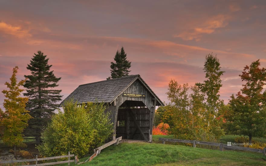 A. M. Foster Bridge in Cabot, Vermont