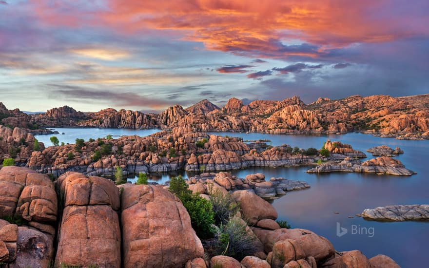 Watson Lake in Granite Dells, Arizona