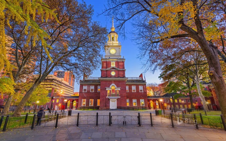 Independence Hall in Philadelphia, Pennsylvania