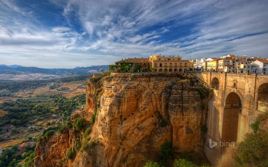 Ronda in Malaga Province, Spain