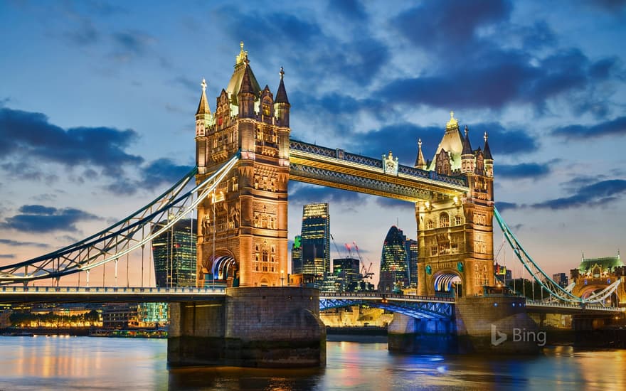 Tower Bridge in London